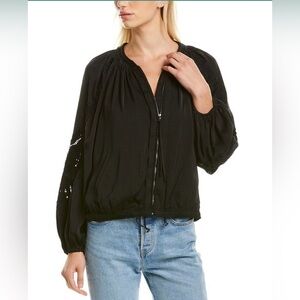 Kobi Halperin lightweight bomber embroidered jacket size XS